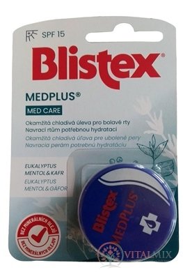 Blistex MedPlus balzam na pery, krém 1x7 ml