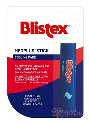 Blistex MEDPLUS STICK balzam na pery 1x4,25 g