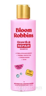 Bloom Robbins Growth & REPAIR SHAMPOO šampón na suché a farbené vlasy 1x250 ml