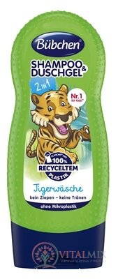 BUBCHEN KIDS ŠAMPÓN+GÉL 2v1 TIGER na sprchovanie 1x230 ml