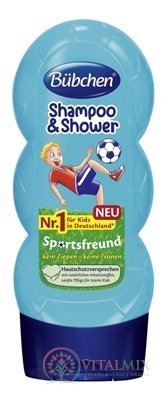 BUBCHEN KIDS SHP+SPRCH. GÉL 2v1 MALÝ FUTBALISTA 1x230 ml