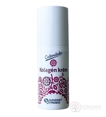Calendula KOLAGÉN KRÉM s obsahom rastlinných proteínov a vitamínu E, 1x30 g