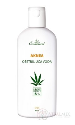 Cannaderm AKNEA ošetrujúca voda na akné 1x200 ml