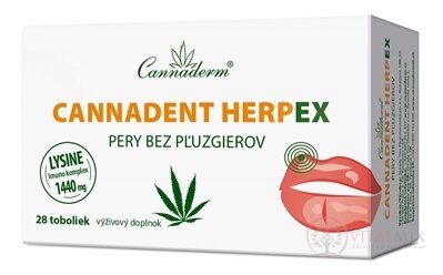 Cannaderm CANNADENT HERPEX cps 1x28 ks