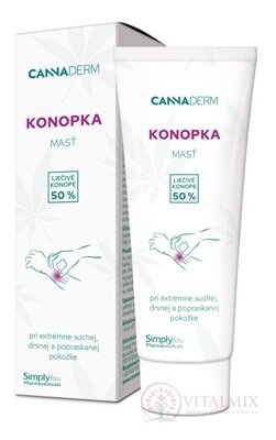 Cannaderm KONOPKA masť premasťujúca 1x75 g
