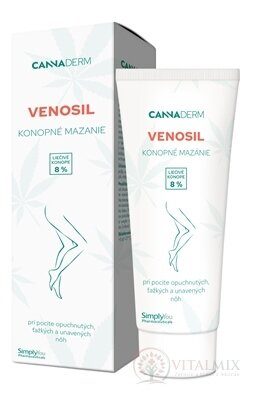 Cannaderm VENOSIL konopné mazanie na žily 1x100 ml