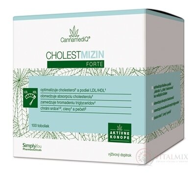 CannamediQ CHOLESTMIZIN Forte cps 1x100 ks