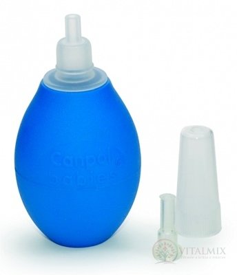 Canpol Babies Nosová odsávačka s 2 koncovkami (mäkká a tvrdá), 1x1set