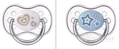 Canpol Babies Utišujúci cumlík Newborn baby (18m+) C, silikón, okrúhly, 1x1 ks