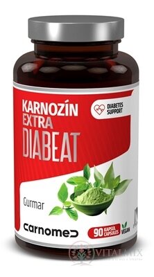 CarnoMed Karnozín EXTRA DiaBeat cps 1x90 ks