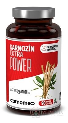 CarnoMed Karnozín EXTRA Power cps 1x90 ks