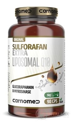 CarnoMed Sulforafan EXTRA Liposomal Q10 cps 1x90 ks