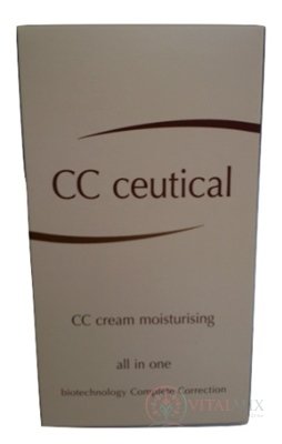 CC ceutical krém hydratačný (moisturising) 1x30 ml
