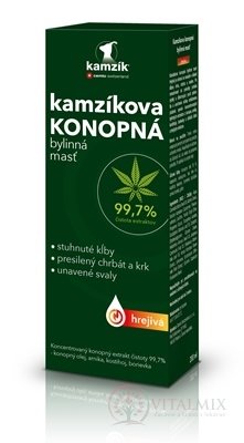 Cemio Kamzíkova konopná masť hrejivá (inov.2021) 1x200 ml