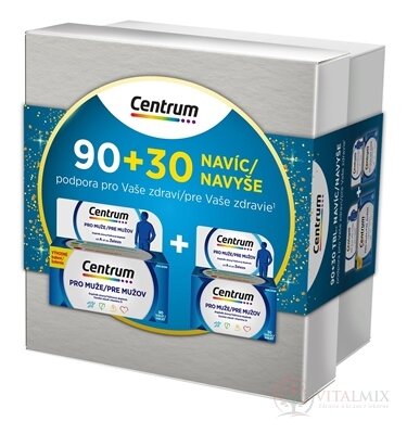 Centrum pre mužov (darčekové balenie) tbl 90+30 navyše (120 ks), 1x1 set