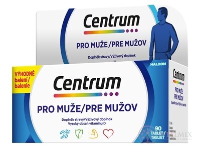 Centrum pre mužov tbl 1x90 ks