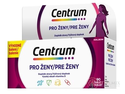 Centrum pre ženy tbl 1x90 ks