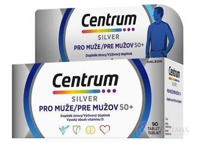Centrum Silver pre mužov tbl 1x90 ks