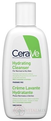 CeraVe HYDRATAČNÁ ČISTIACA EMULZIA na normálnu až suchú pokožku (MB095900) 1x88 ml