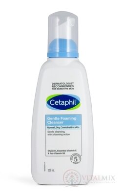 Cetaphil jemná čistiaca pena (Gentle Foaming Cleanser) 1x236 ml