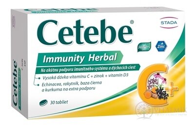 Cetebe Immunity Herbal tbl 1x30 ks