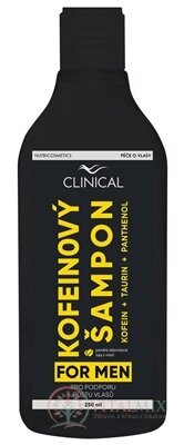 CLINICAL KOFEÍNOVÝ ŠAMPÓN PRE MUŽOV kofeín, taurín, panthenol 1x250 ml