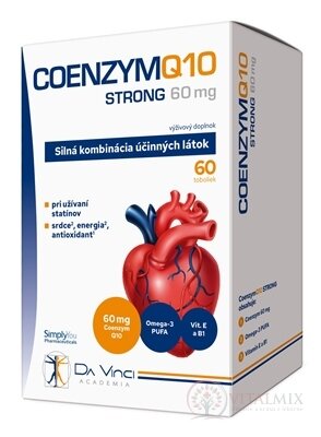 COENZYM Q10 Strong 60 mg - Da Vinci cps 1x60 ks