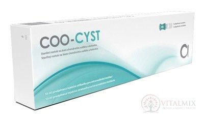 COO-CYST injekčná striekačka predplnená sterilný roztok na intravezikálnu instiláciu 1x50 ml