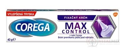 COREGA MAX CONTROL fixačný krém 1x40 g