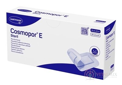 Cosmopor E Steril náplasť sterilná s mikrosieťkou (15 x 6 cm) 1x25 ks