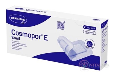 Cosmopor E Steril náplasť sterilná s mikrosieťkou (25 x 10 cm) 1x25 ks
