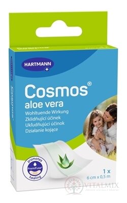 Cosmos aloe vera náplasť na rany (6 cm x 0,5 m) 1x1 ks