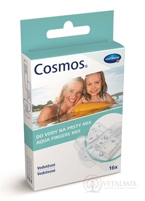 Cosmos do vody na prsty mix 6x(22x80 mm), 6x(45x50 mm), 4x(25x72 mm), 1x16 ks