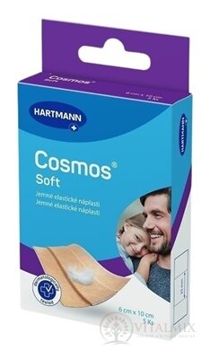COSMOS Soft náplasť na rany z netkanej textílie, pre citlivú pokožku (6x10 cm) 1x5 ks