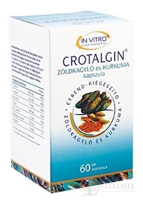 CROTALGIN cps (zelené mušle a kurkuma) 1x60 ks