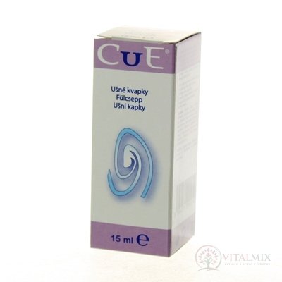 CUE ušné kvapky int oto 1x15 ml