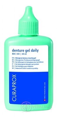 CURAPROX BDC 100 čistiaci gél na protézy 1x60 ml