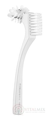 CURAPROX BDC 150 kefka so špirálou na čistenie protéz, biela 1x1 ks