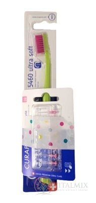 CURAPROX CPS 08 prime refill ružová + CS 5460 medzizubné kefky bez držiaka 8 ks + zubná kefka 1 ks, 1x1 set