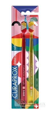 CURAPROX CS 5460 ultrasoft Cirkusová edícia zubná kefka (dvojbalenie), 1x2 ks