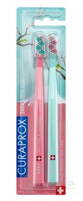 CURAPROX CS 5460 ultrasoft Edícia Japan zubná kefka (dvojbalenie), 1x2 ks