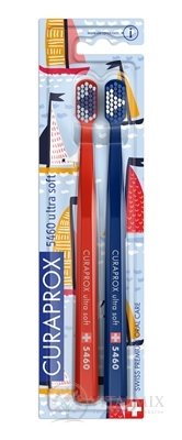CURAPROX CS 5460 ultrasoft Jachtárska Edícia zubná kefka (dvojbalenie), 1x2 ks