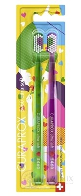 CURAPROX CS 5460 ultrasoft Láskyplná edícia zubná kefka (dvojbalenie), 1x2 ks