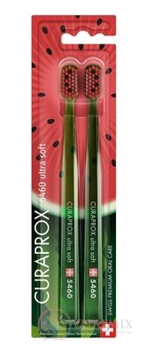 CURAPROX CS 5460 ultrasoft Melónová edícia zubná kefka (dvojbalenie), 1x2 ks