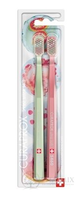 CURAPROX CS 5460 ultrasoft Mikroskopická edícia zubná kefka (dvojbalenie), 1x2 ks