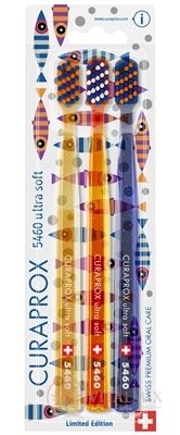 CURAPROX CS 5460 ultrasoft Morská Edícia zubná kefka (2+1) 1x3 ks