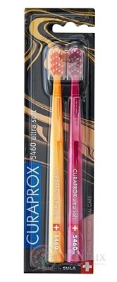 CURAPROX CS 5460 ultrasoft Mramorová edícia zubná kefka (dvojbalenie), 1x2 ks