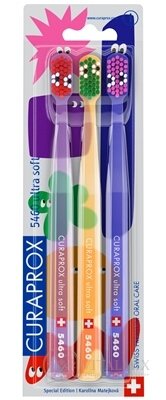 CURAPROX CS 5460 ultrasoft Okatá edícia zubná kefka (2+1) 1x3 ks