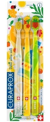 CURAPROX CS 5460 ultrasoft Pikniková edícia zubná kefka (2+1) 1x3 ks