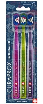 CURAPROX CS 5460 ultrasoft Rybárska Edícia zubná kefka (2+1) 1x3 ks